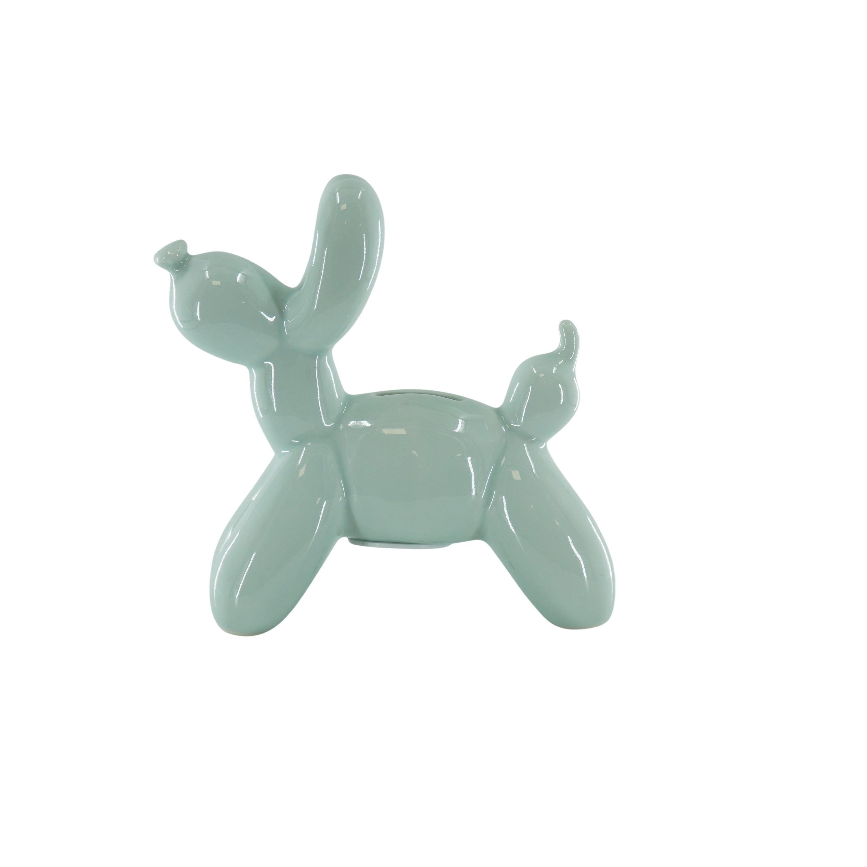 Ceramic Balloon Dog – Modern Decorative Money Bank | Urban Loft
