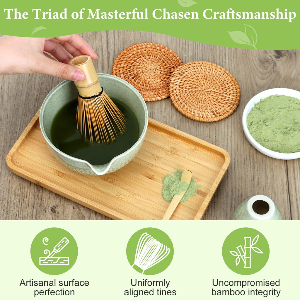 Handcrafted Matcha Bamboo Whisk – Traditional Japanese Chasen | Urban Loft