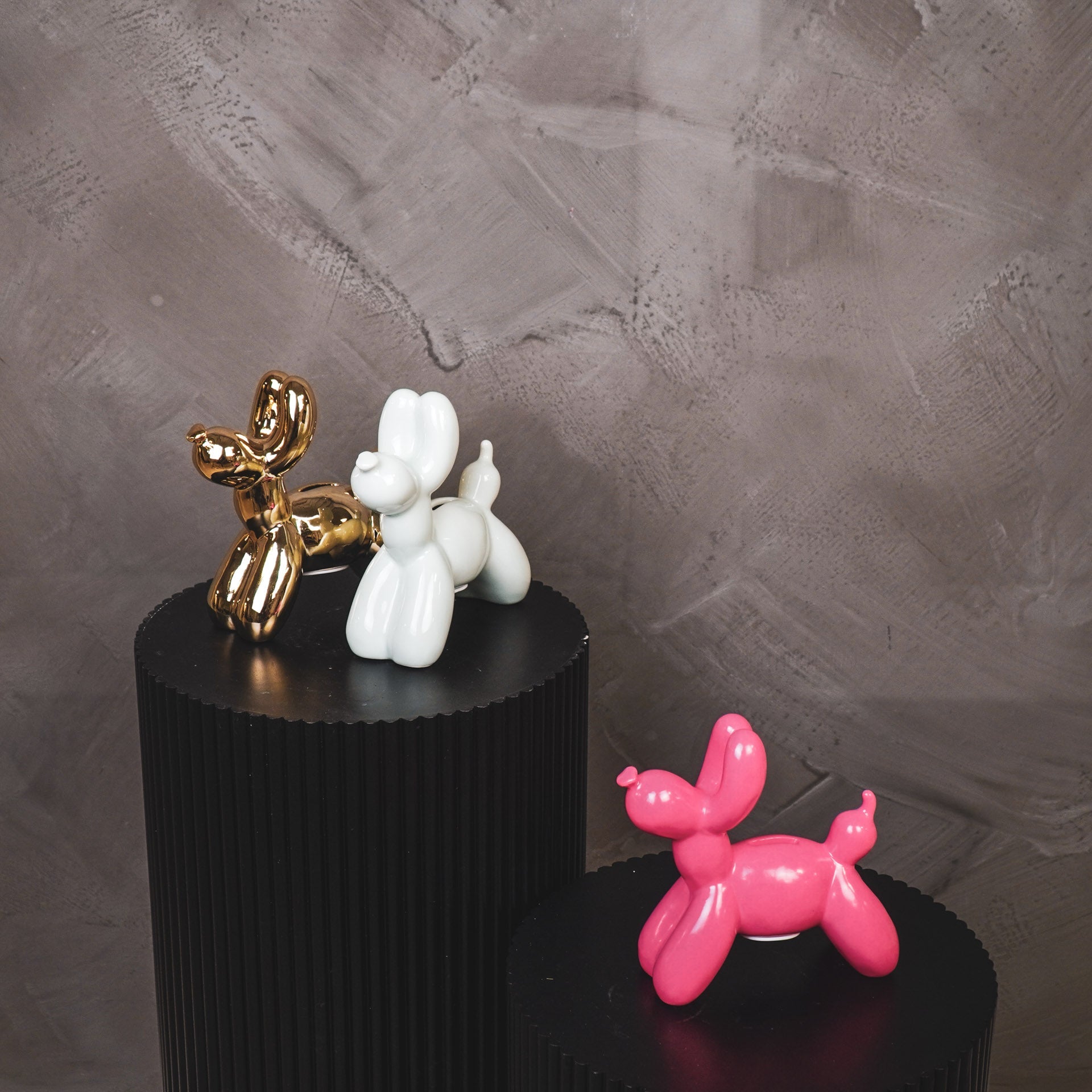Ceramic Balloon Dog – Modern Decorative Money Bank | Urban Loft